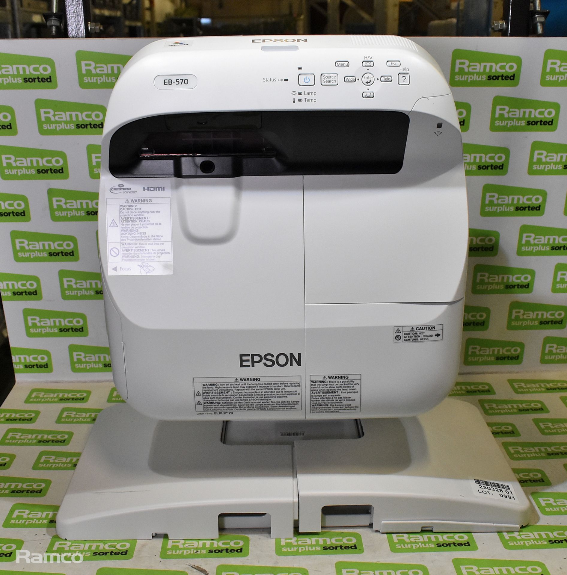 Epson EB-570 projector
