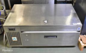 Adande RCS R1 stainless steel chef base single drawer freezer - L110cm