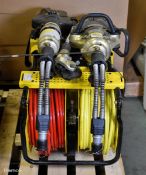 Weber Hydraulik rescue spreader jaws of life - type SP 49 - 593.363.3 - 700 bar/70 Mpa