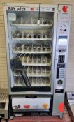 Selecta Toronto Max snack vending machine - 890mm W