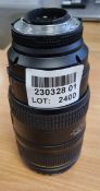 Nikon ED AF VR-NIKKOR 80 - 400mm 1:4.5 - 5.6D camera lens - some damage to mounting plate