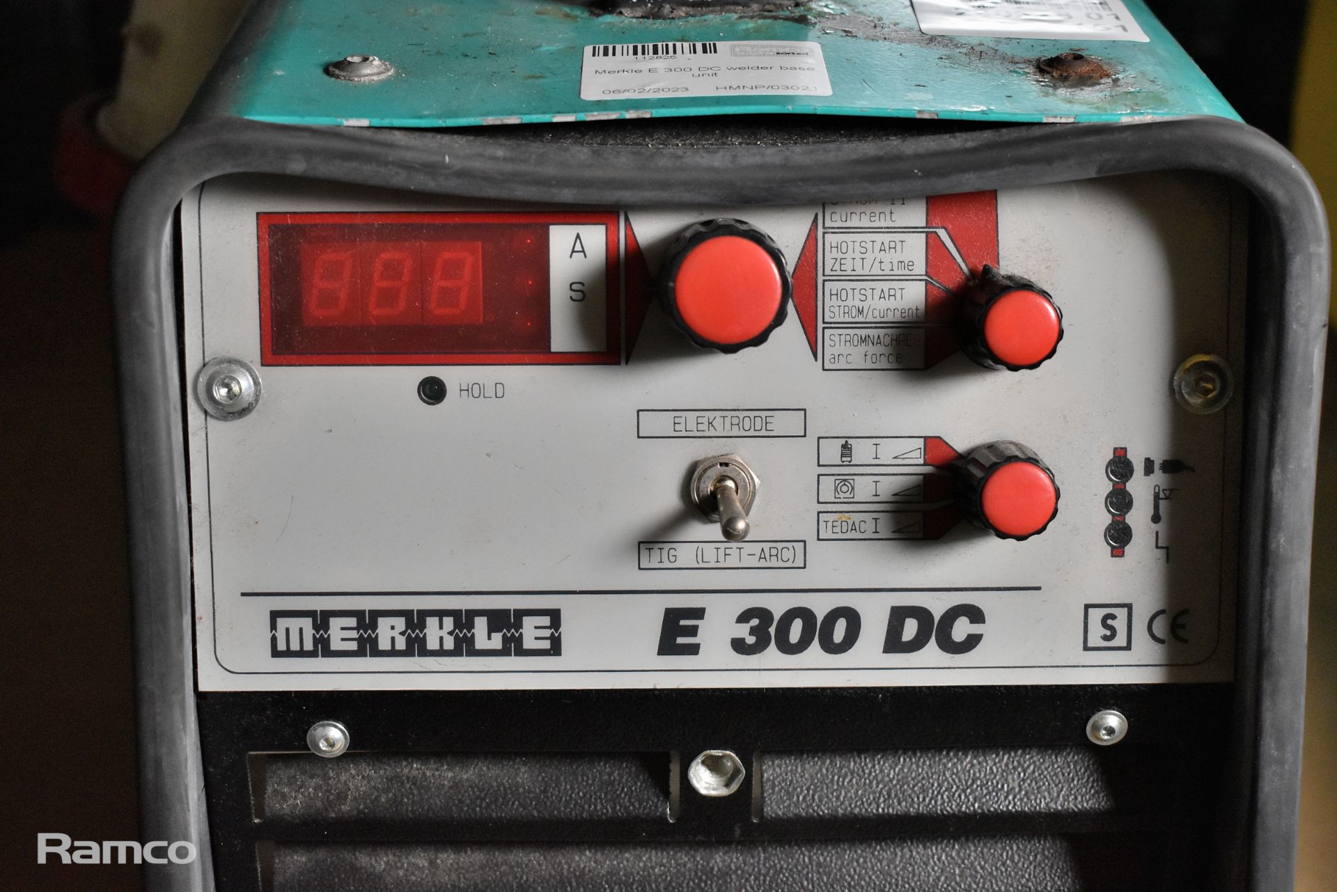 Merkle E 300 DC welder base unit - Image 2 of 6