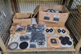 O-rings, gaskets, seals of multiple types
