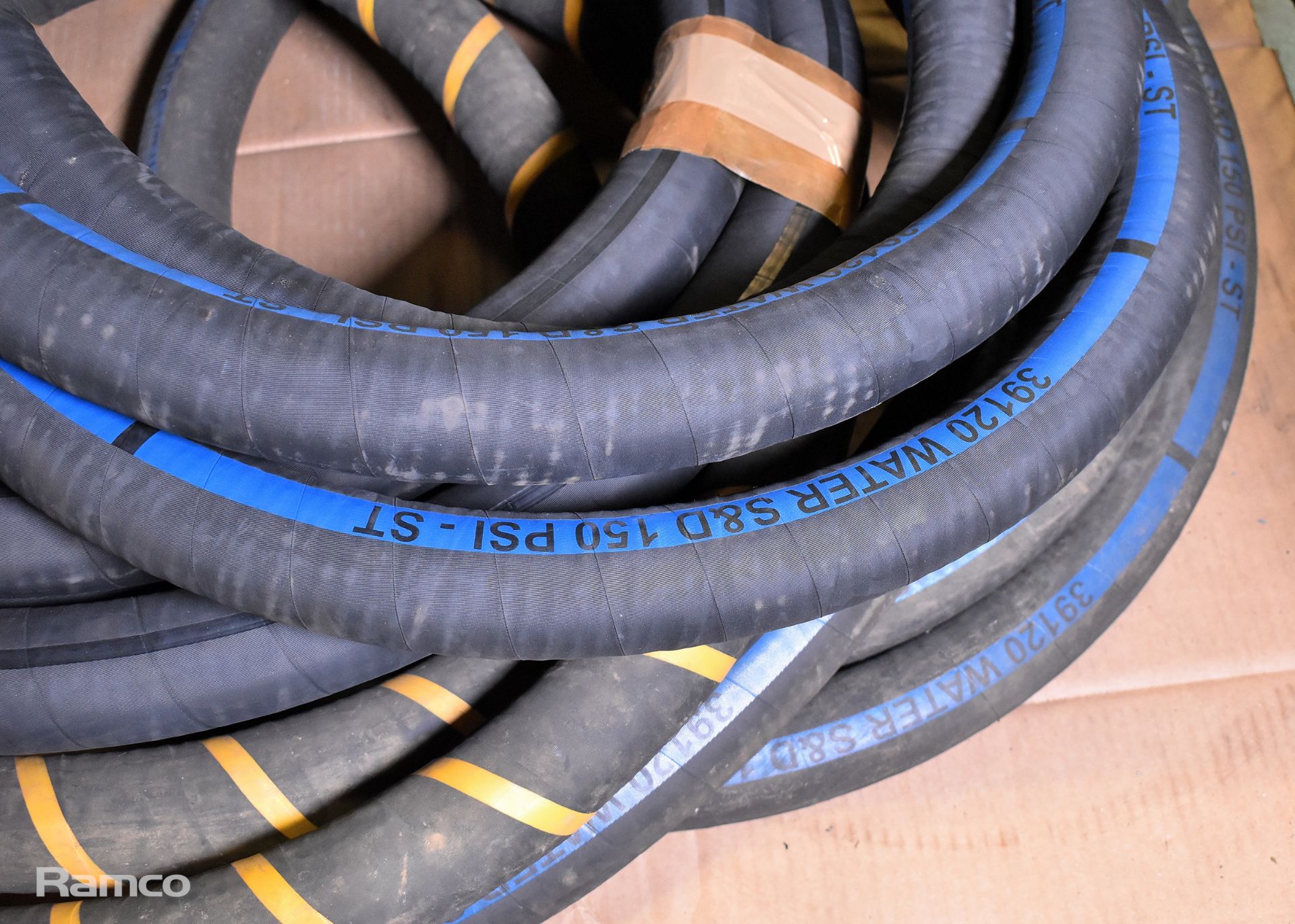 4x 2 inch rubber hose assemblies - approx length 5m - Bild 2 aus 3