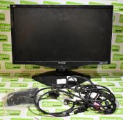 ViewSonic VX2260WM VS12264 22 inch monitor on stand