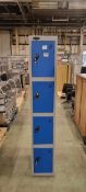 Probe Four door locker - 45 x 30 x 180cm
