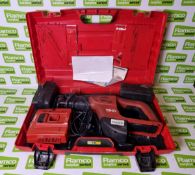 HILTI WSR 36-A heavy duty reciprocating saw in hard carry case