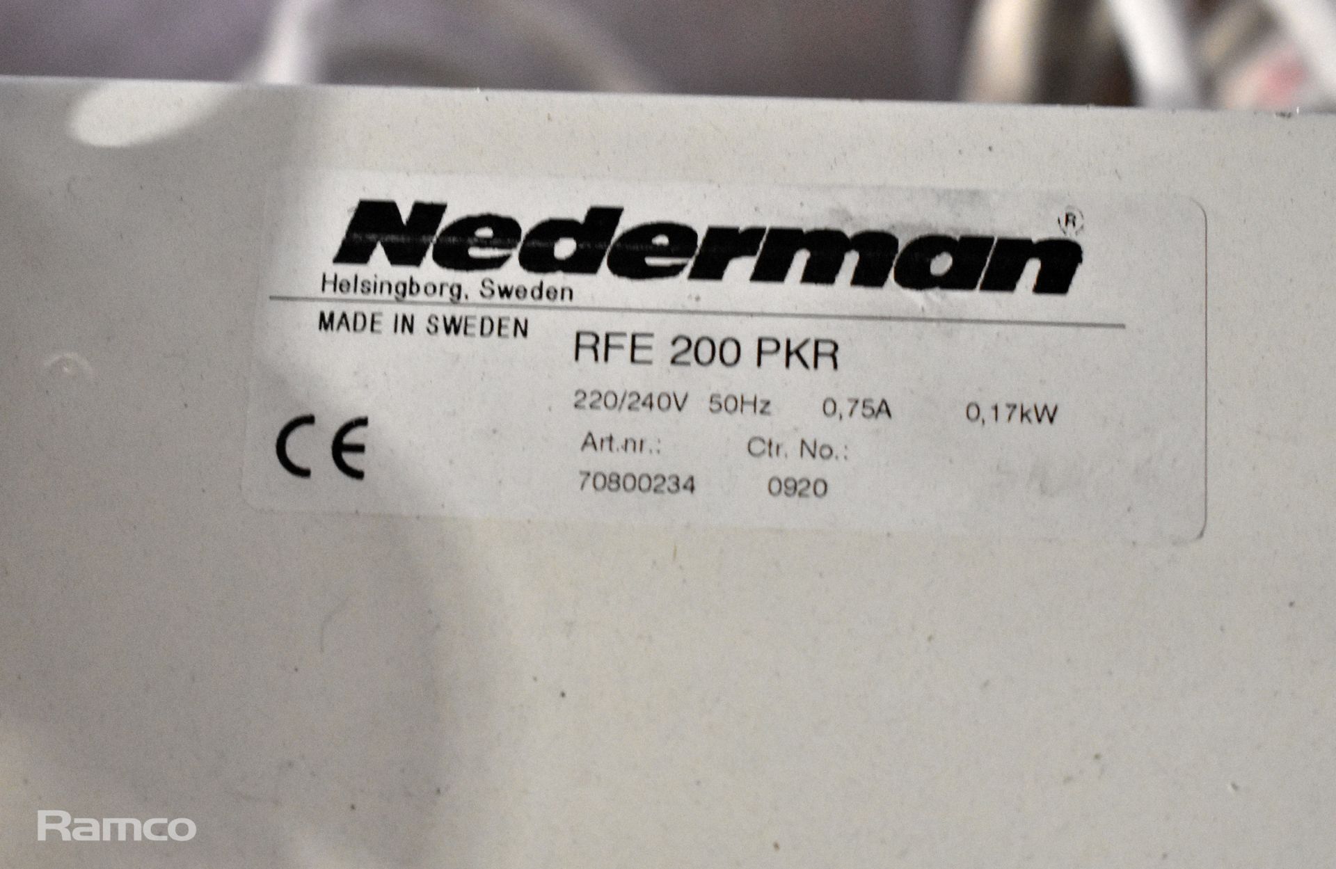 Nederman RFE 200 PKR extractor fan kit - Image 8 of 8