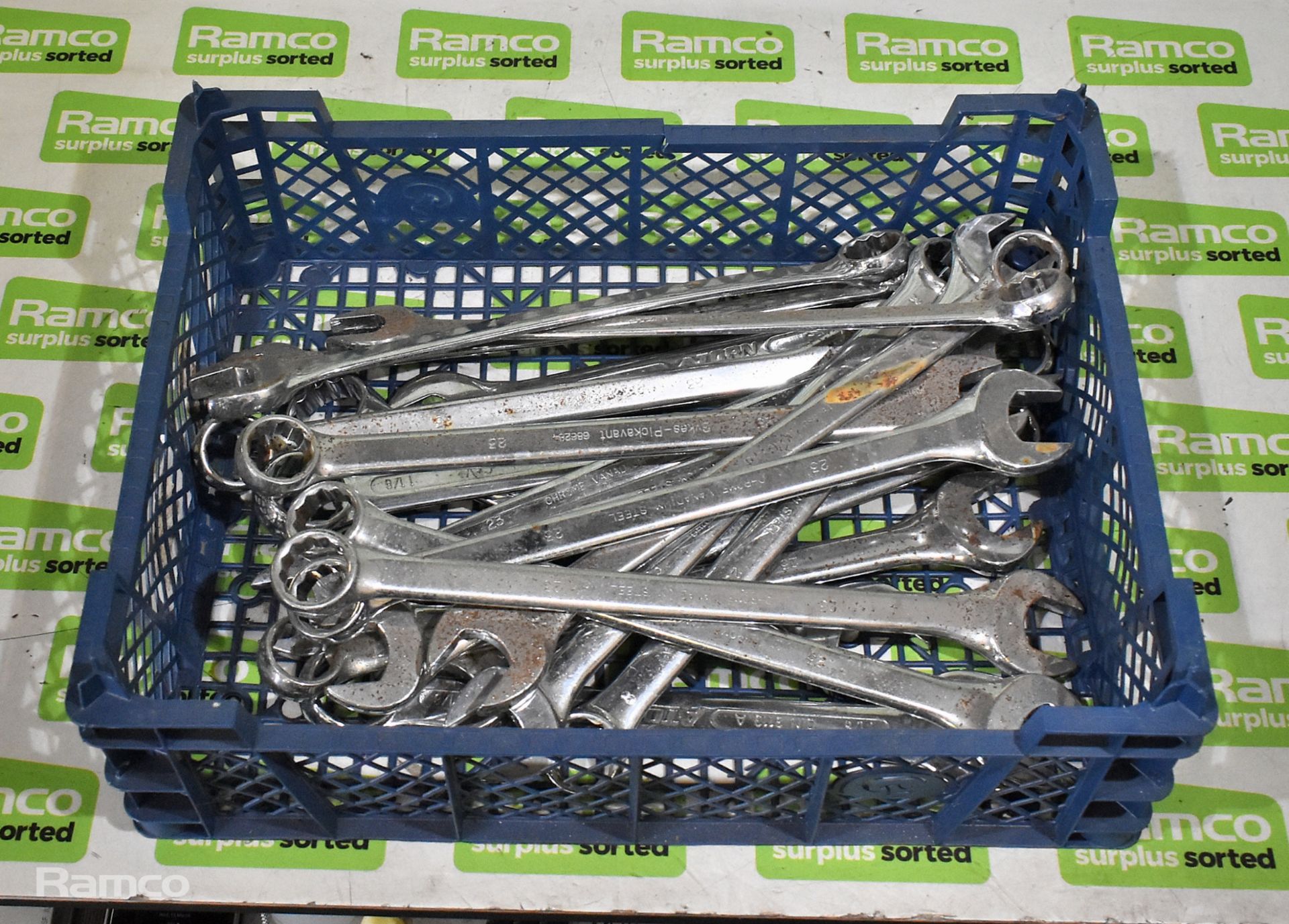 20x Sykes & Atorn combinations spanners