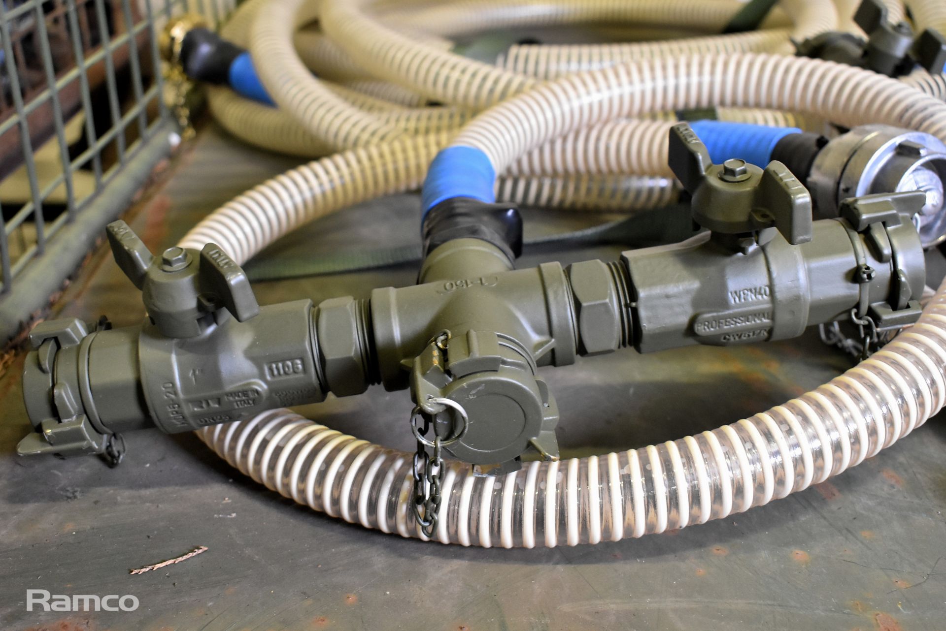 Non metallic hoses of multiple lengths and diameters with hose covers - Image 3 of 7