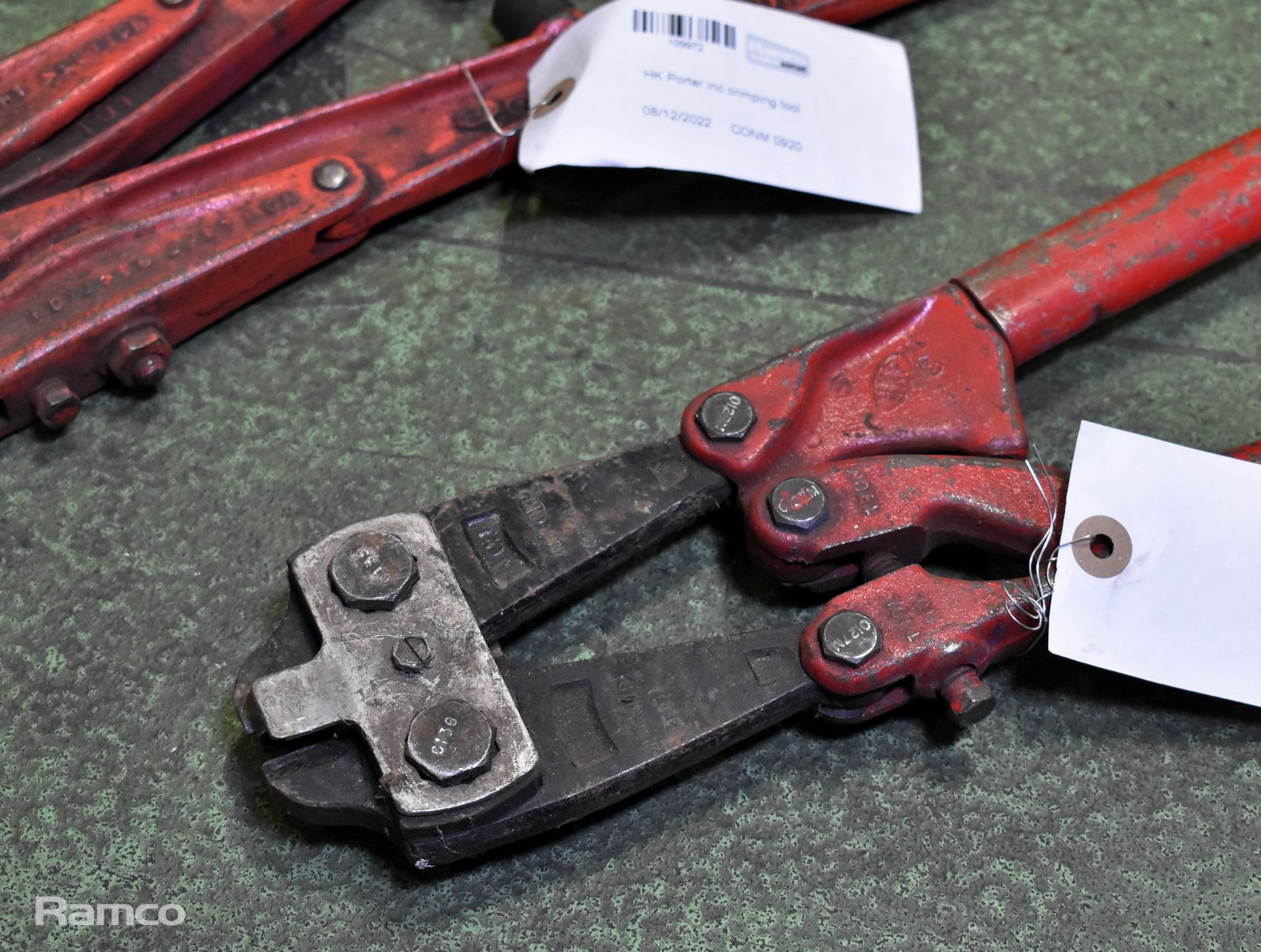 3x HK Porter Inc. bolt cutting tools - Image 2 of 4