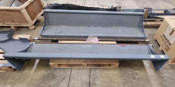 Rave rail extension with shaft - 240x60x40cm