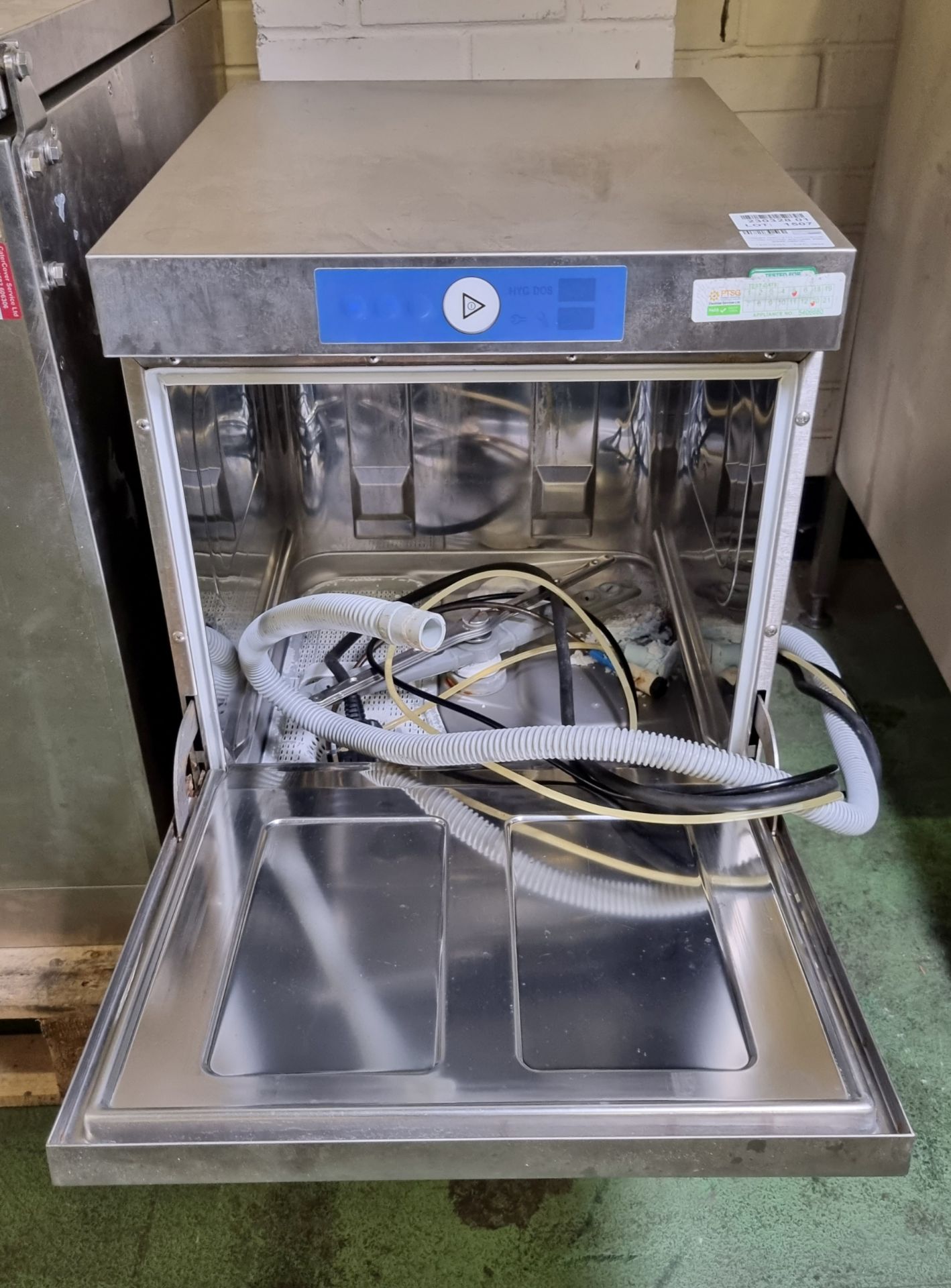 Hobart GSC-21N commercial under-counter stainless steel glass washer - 460mm W - Image 3 of 4
