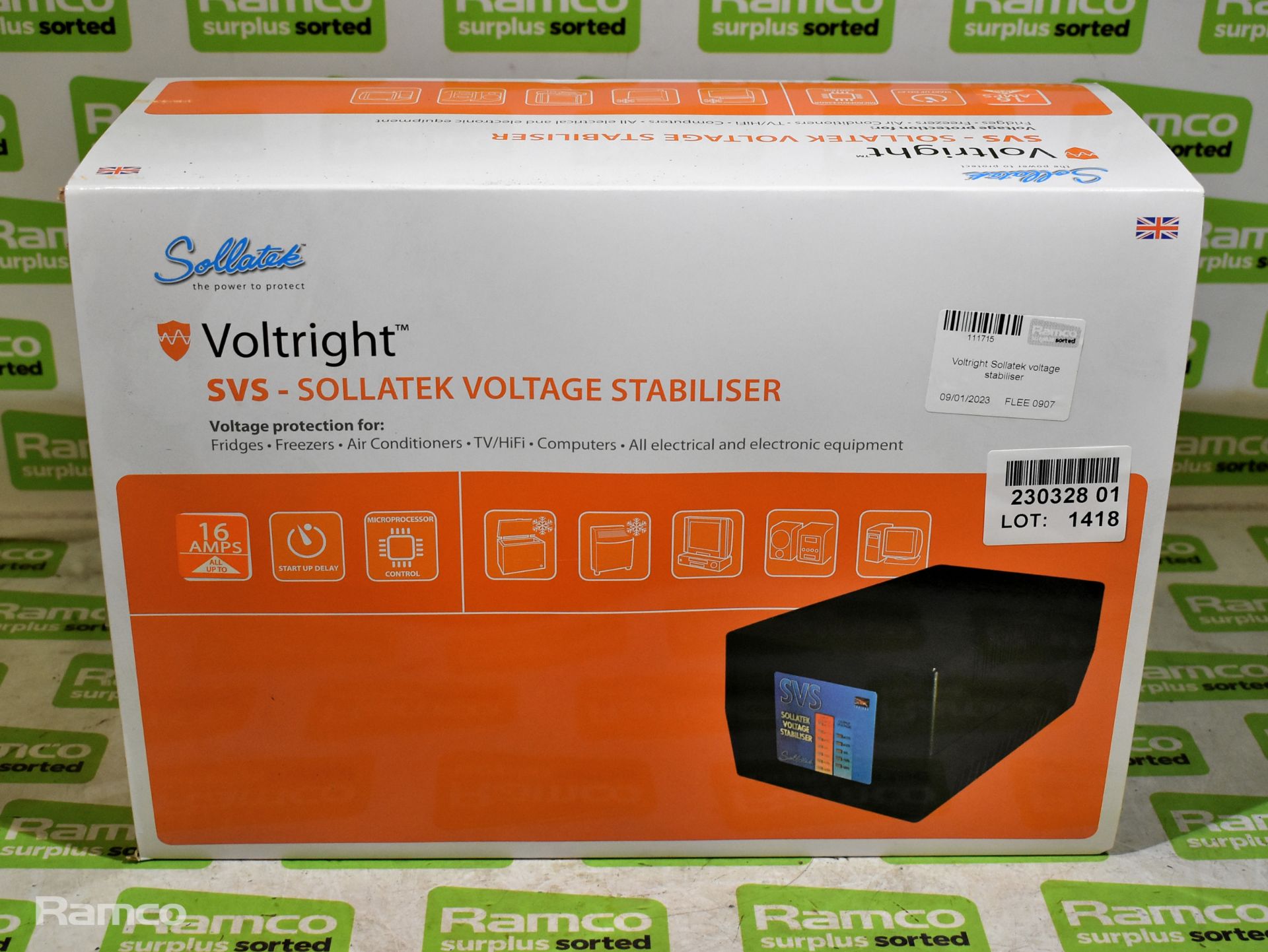 Voltright Sollatek voltage stabiliser - Bild 10 aus 10
