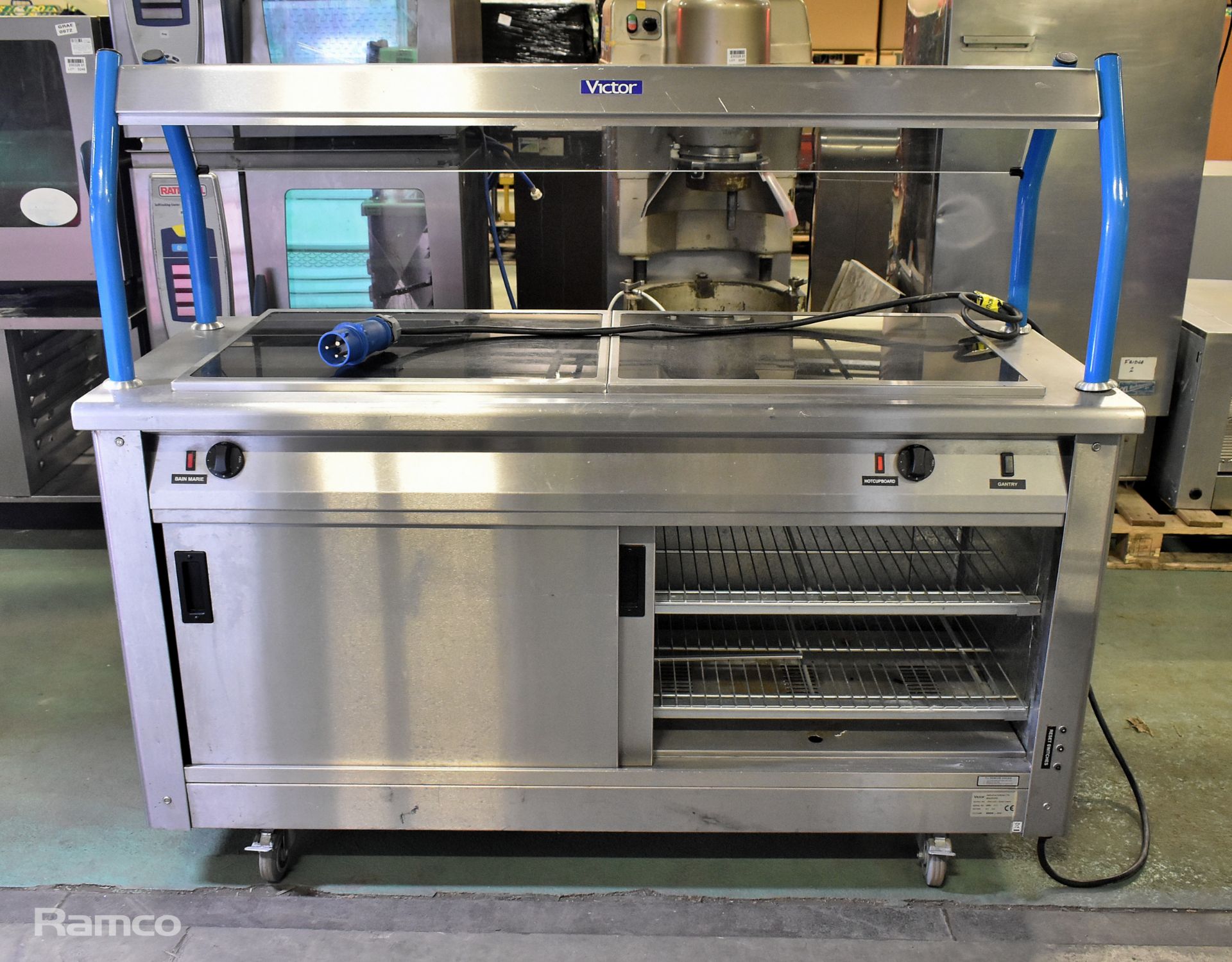 Victor JPS2.2ZQ Bain marie, 220/240V, 50Hz - L 161 x W 73 x H 140cm - Image 4 of 9