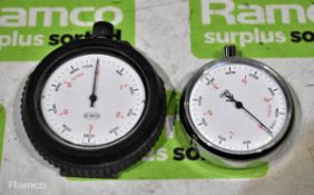 2x CWC analogue stopwatches