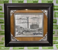 Metal 3D framed picture - Depicts Kyiv former KNIB