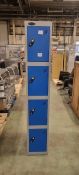 Probe Four door locker - 45 x 30 x 180cm