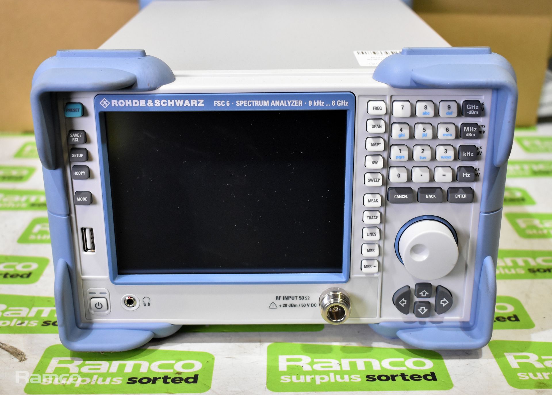 Rohde & Schwarz FSC 6 spectrum analyzer 9kHz-6 GHz - Image 2 of 4