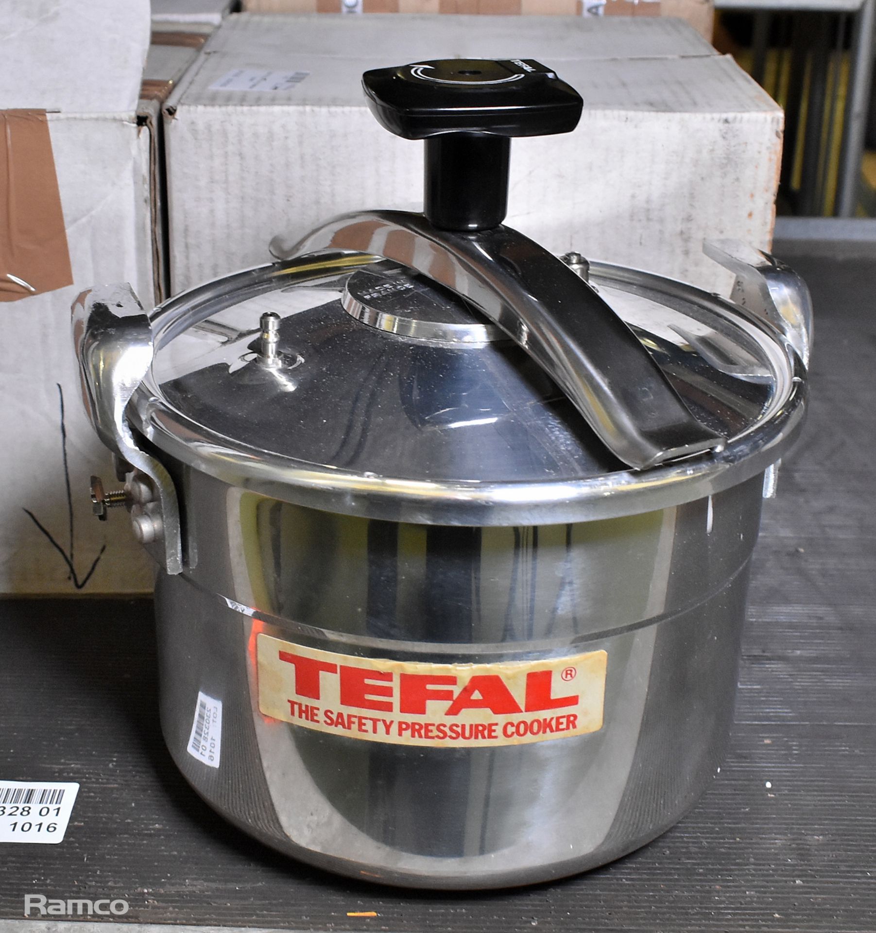 4x Tefal 6 ltr aluminium pressure cookers - Image 2 of 2