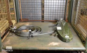 Tirfor winch T35 - 3 tonne - with cable reel and handle