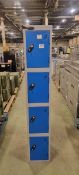 Probe Four door locker - 45 x 30 x 180cm