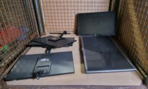 5x monitors various makes and models including LG and AOC