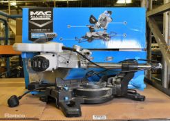 MAC Allister MMIS210S-B Sliding mitre saw in box