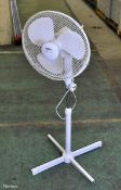 Freestanding electric fan