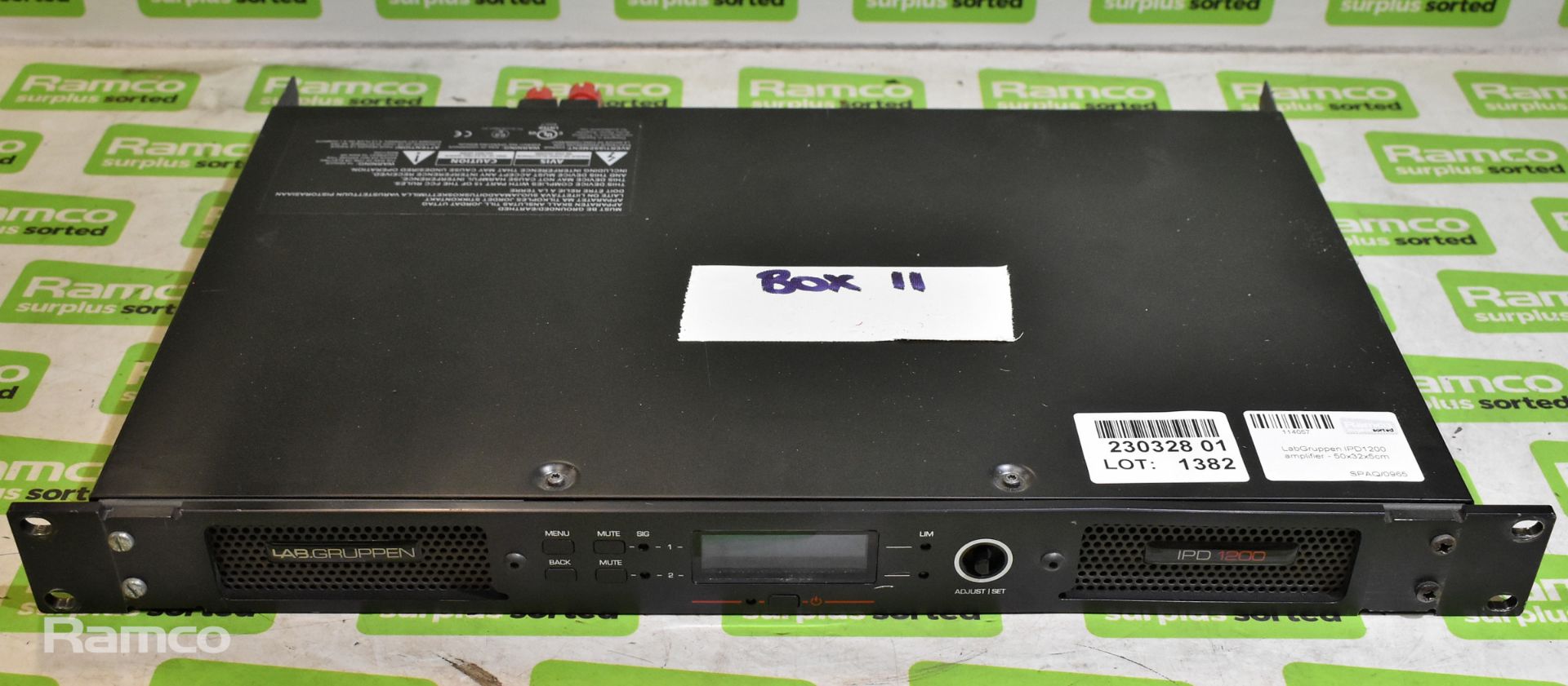 Lab Gruppen IPD1200 amplifier - 50x32x5cm