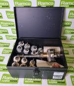 T.O.S Valve grinding tooling set