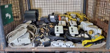 Electrical equipment - thermoelectric generators, foot pedals, circuit breakers, power splitters