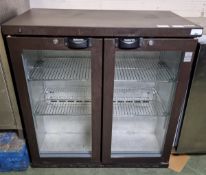 Osborne 250E double glass sliding door - back bar - bottle cooler - 900mm W