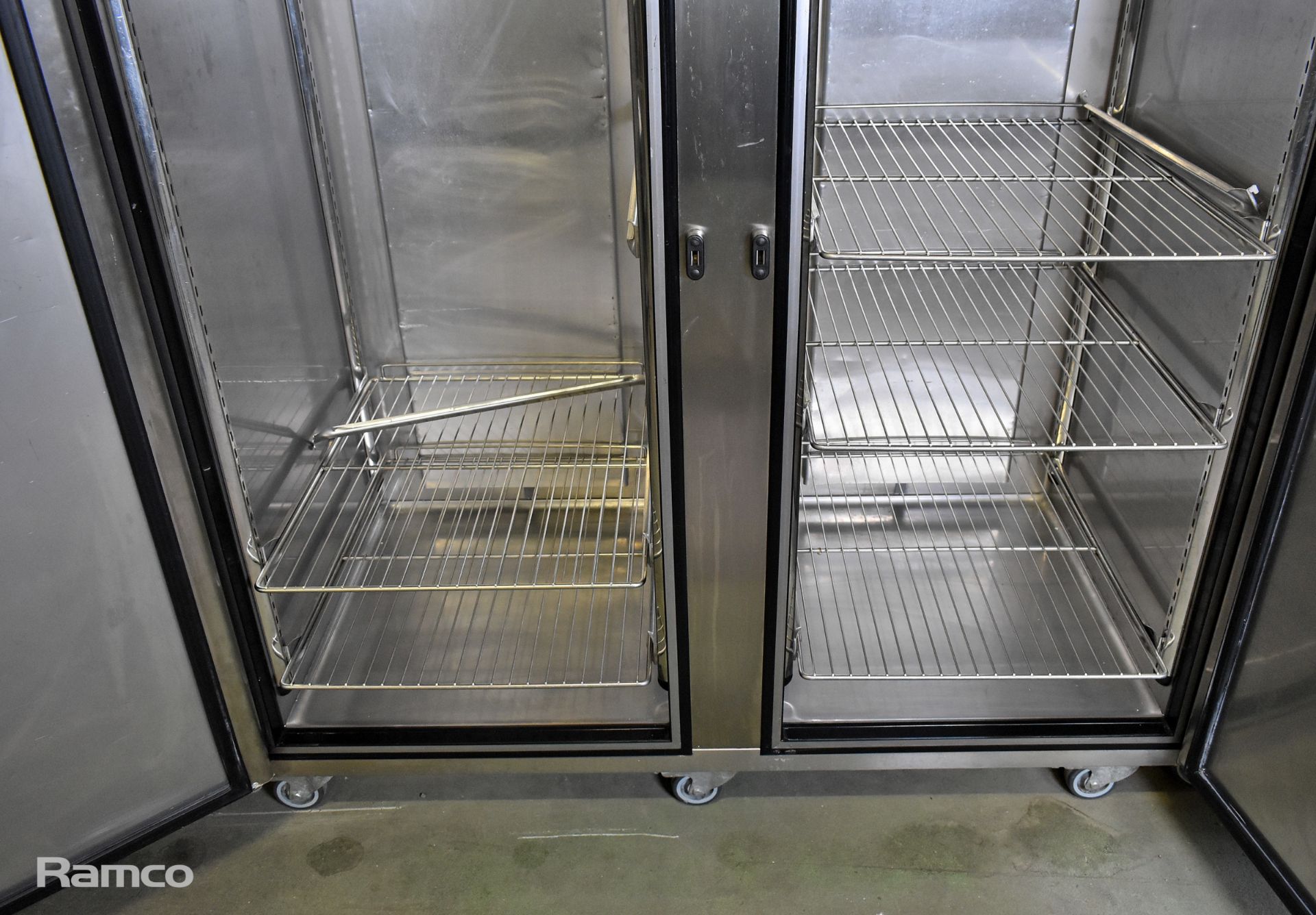 Foster EPREMG1350L stainless steel double door freezer - 1450mm W - Image 2 of 5