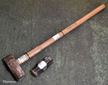 Large sledge hammer, Medium sledge hammer head