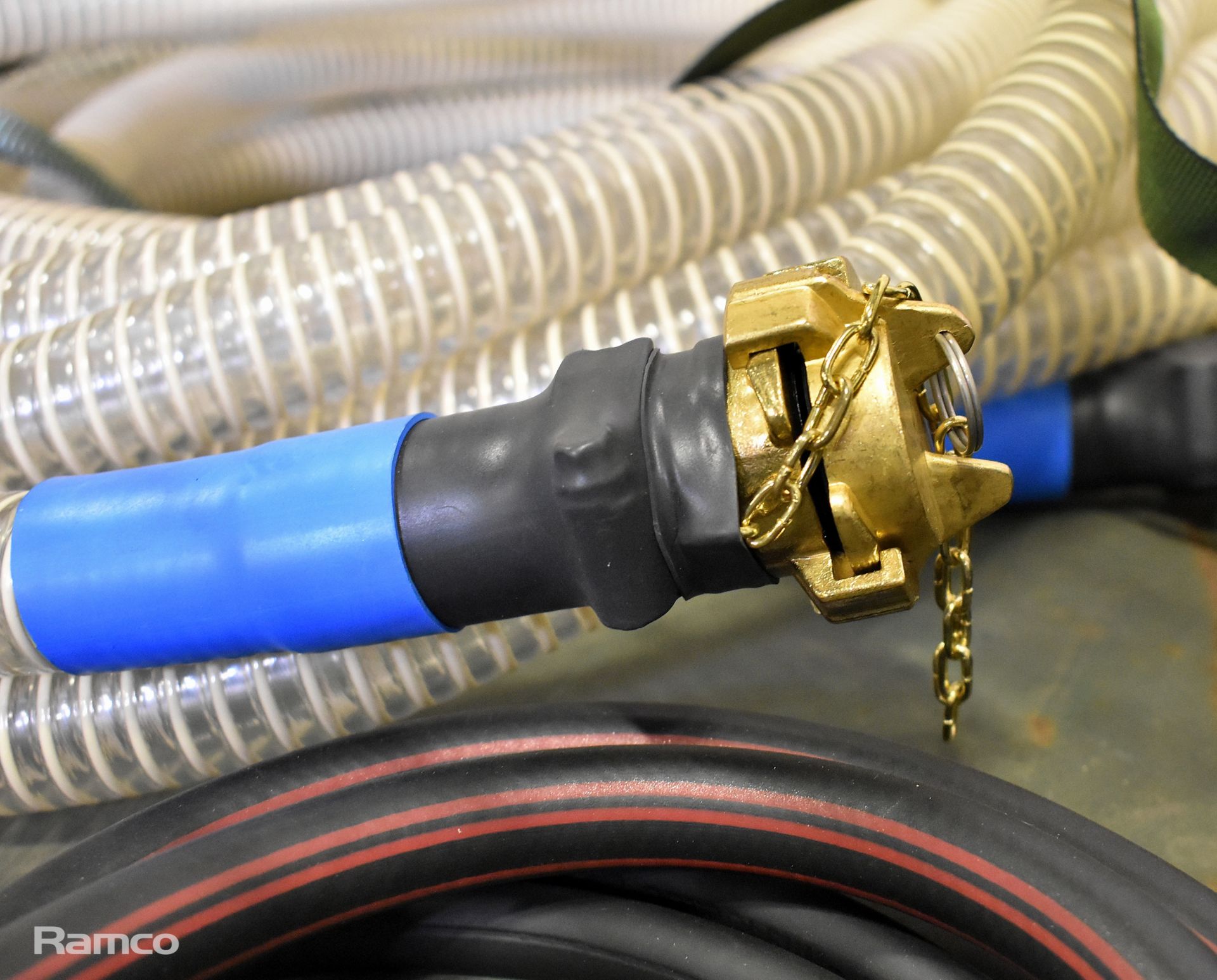 Non metallic hoses of multiple lengths and diameters with hose covers - Image 6 of 7