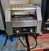 Chefmaster TT-300N single slice conveyor toaster - 370mm W