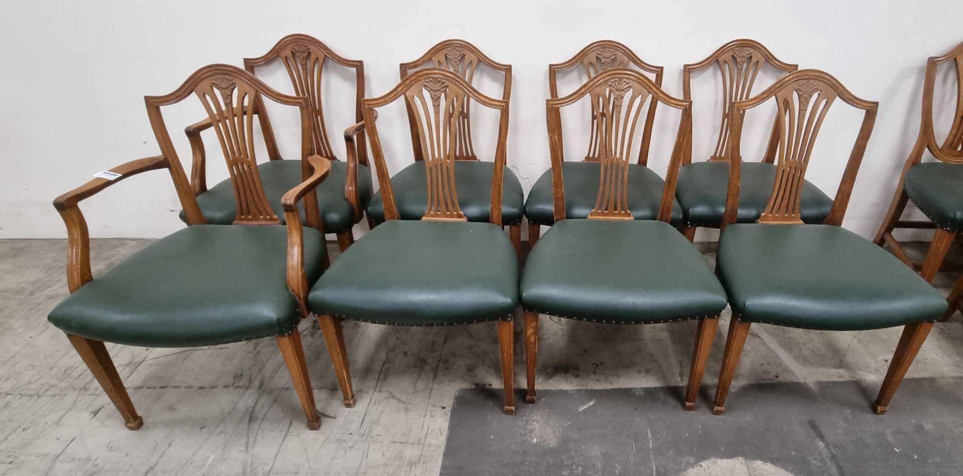 8x 1970 -1980's Wooden chairs
