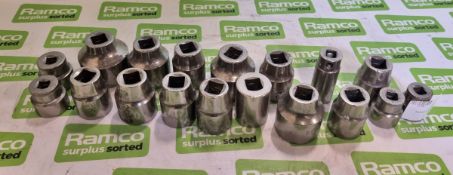 18x Socket heads - various sizes