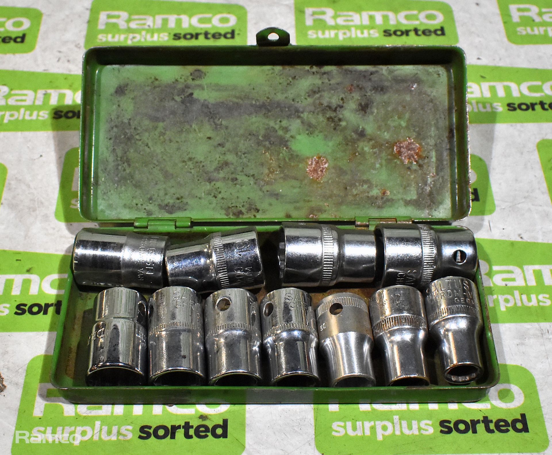 1/2 inch drive socket set - 11mm to 21mm