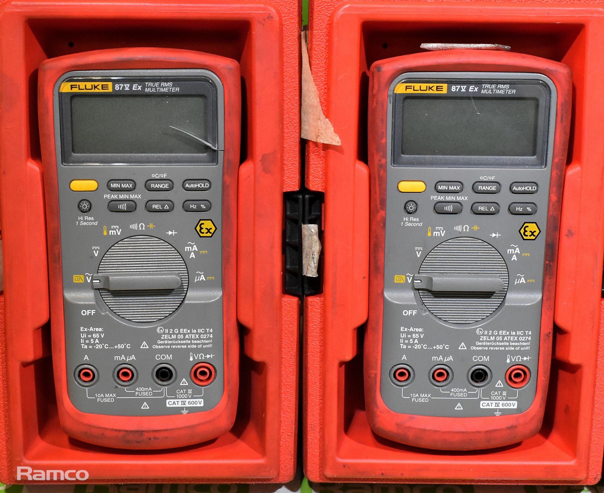 6x Fluke 87V-EX True RMS multimeters - Image 3 of 5