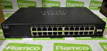 Cisco SG112-24 compact 24-port gigabit switch - boxed