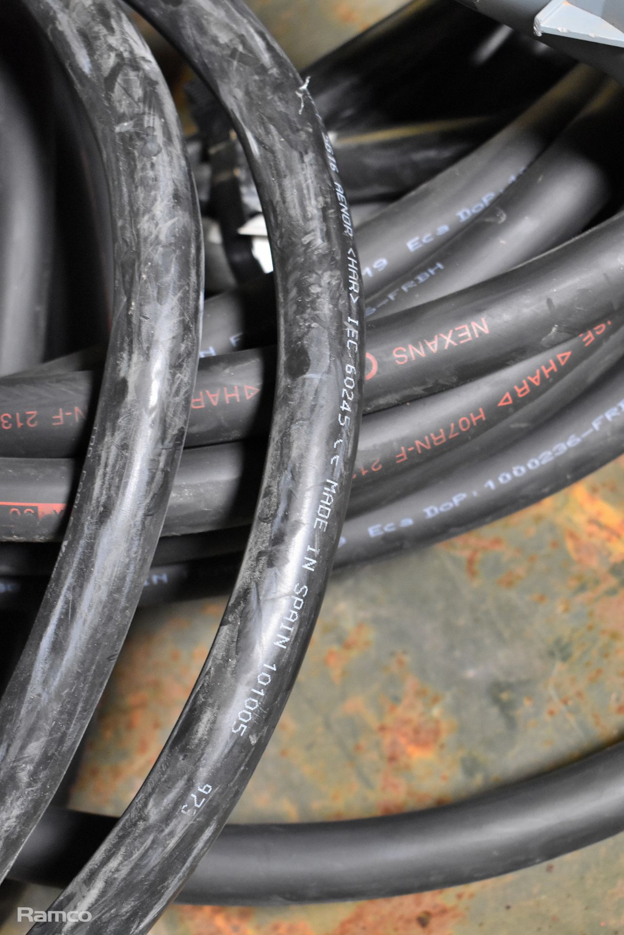 4x Blakley electrics 400v rubber cables with Mennekes connectors - Bild 4 aus 4