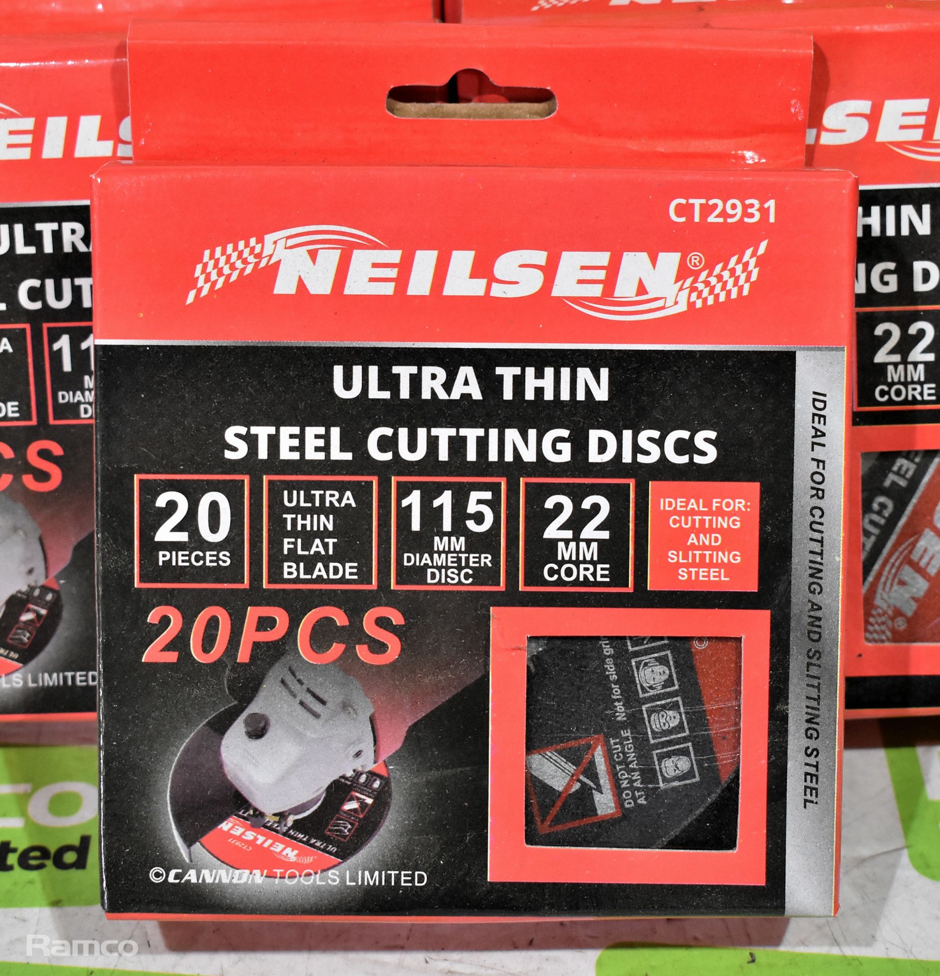 5x packs of Neilson steel ultra cutting discs (100pieces) - Image 2 of 3