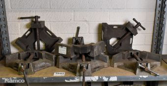6x Bessey welding angle clamps