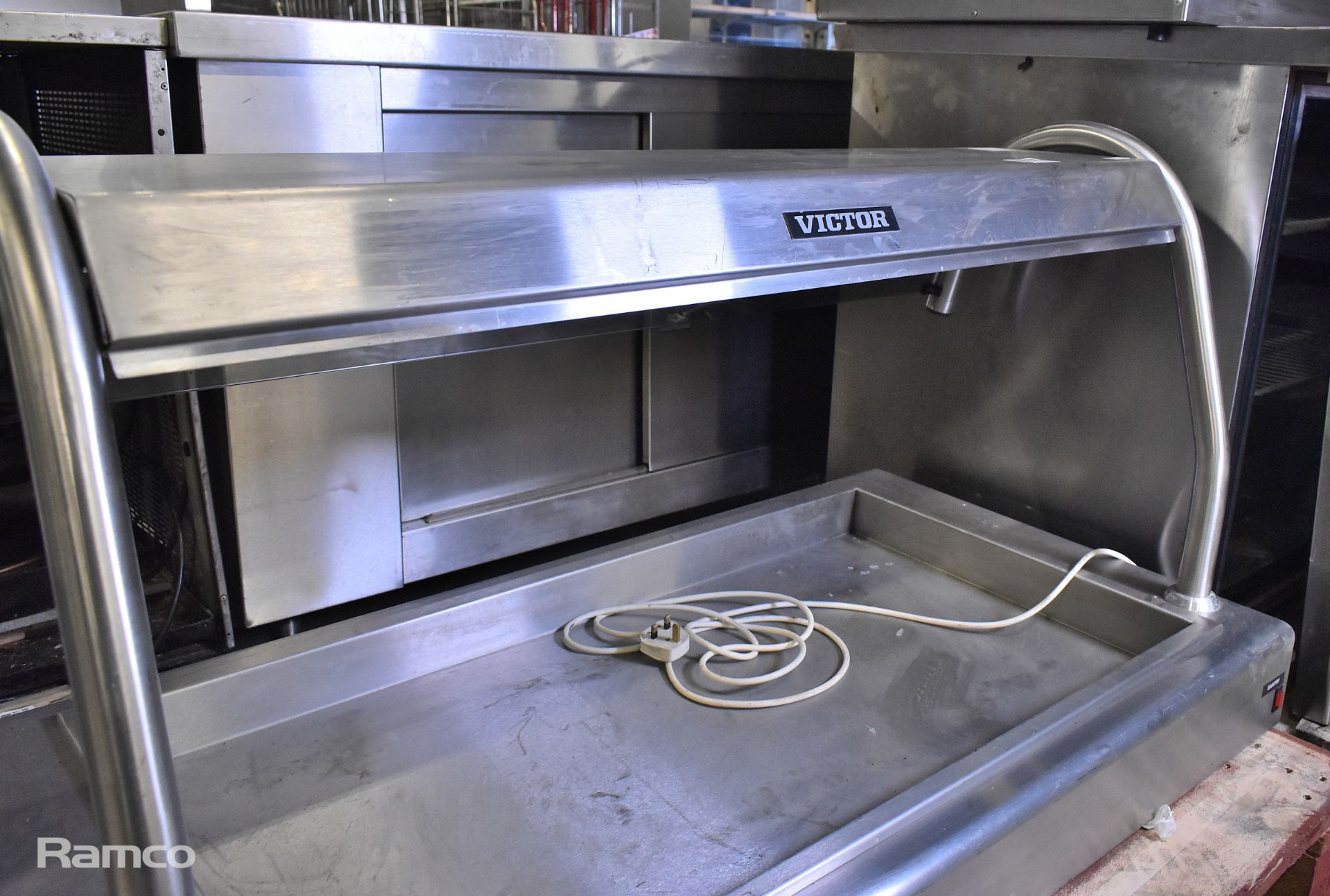 Victor CTS refrigerated topping unit with gantry - L121cm - Image 3 of 4