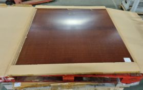 Sheet of Tufnol fibre board 97.79cm x 95.25cm x 1.58cm
