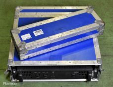 Matrix STR 2000 MOS-FET amplifier in flight case