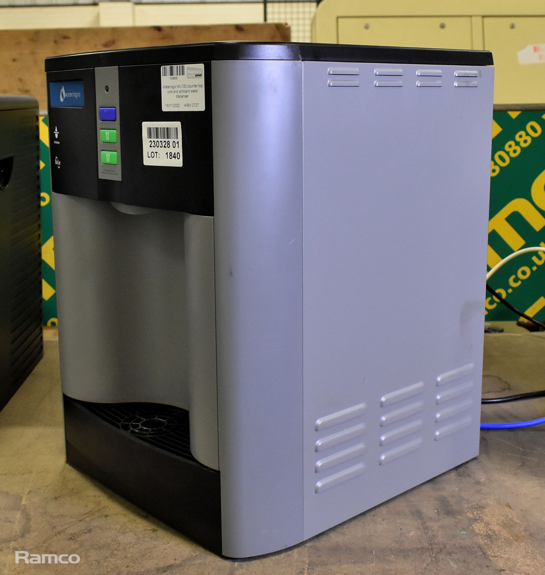 Waterlogic WL100 counter top cold and ambient water dispenser - Image 3 of 7