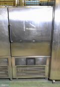 Foster BCT22-12 stainless steel single door blast chiller - 760mm W